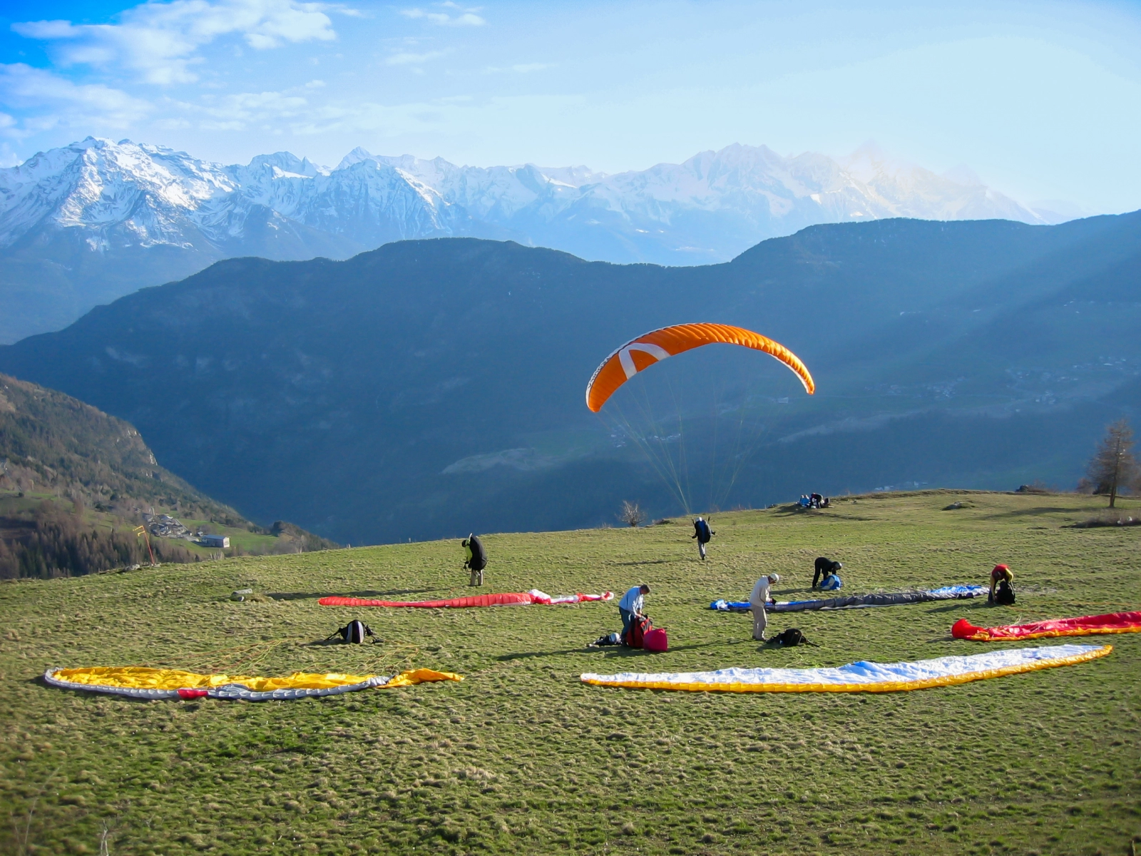 stage collectif parapente